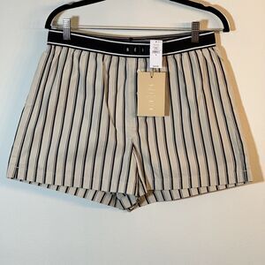 NWT GAP BÉIS travel brand 100% cotton Women’s SMALL striped BOXER SHORTS